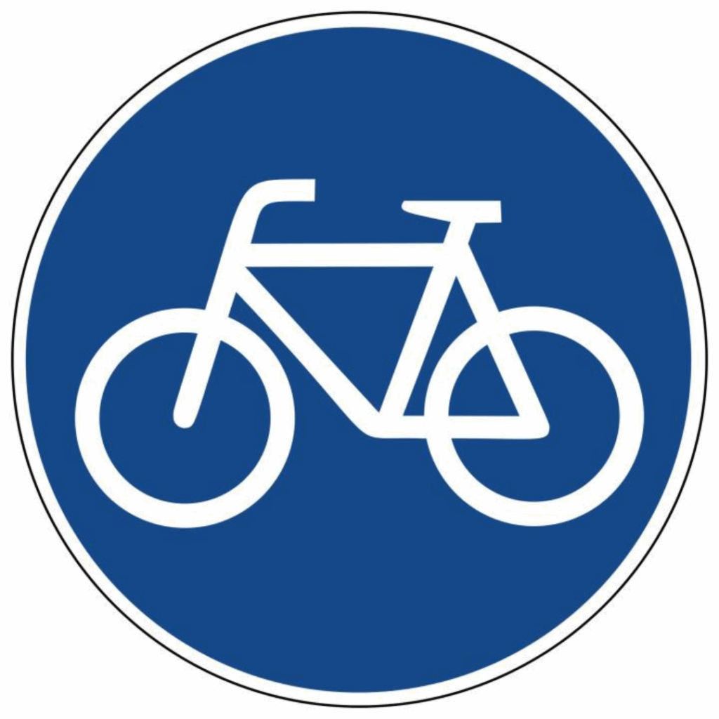 Zeichen 237: Reiner Radweg